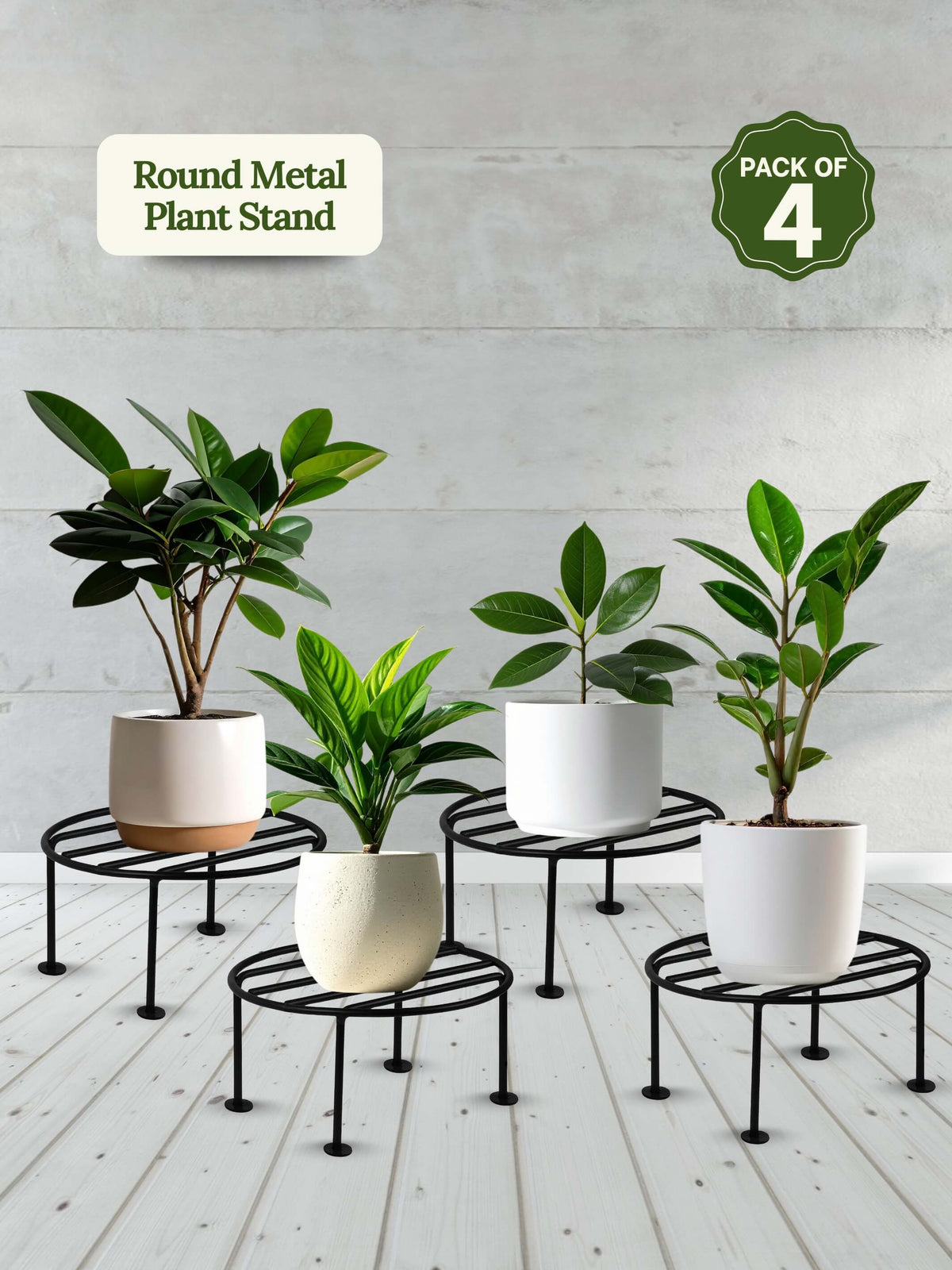 metal plant stand, metal planters