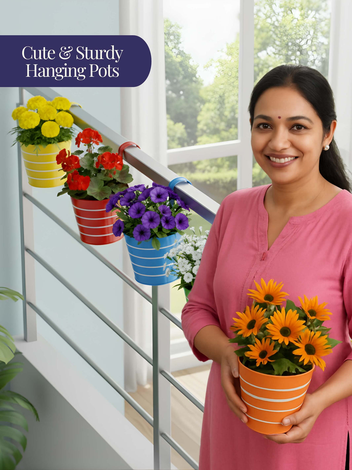 metal plant stand, metal planters