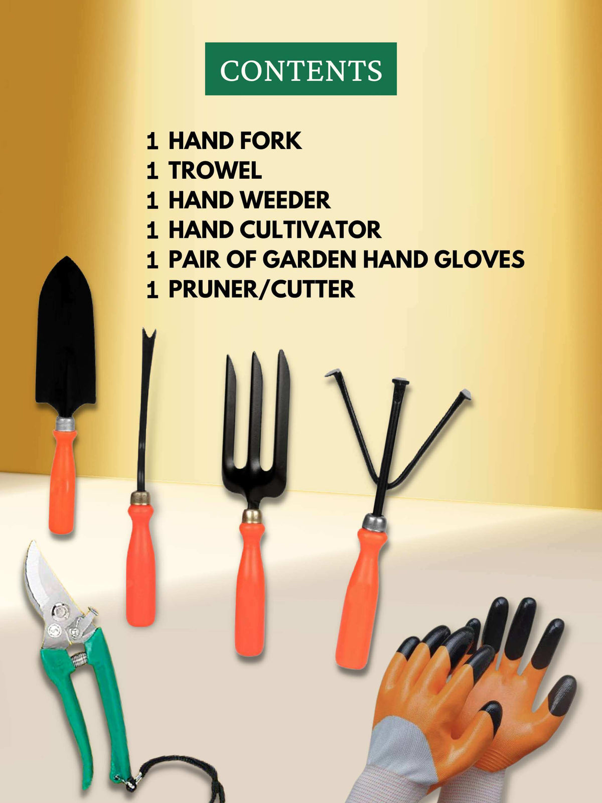 6 in 1 Gardening Tools Kit
