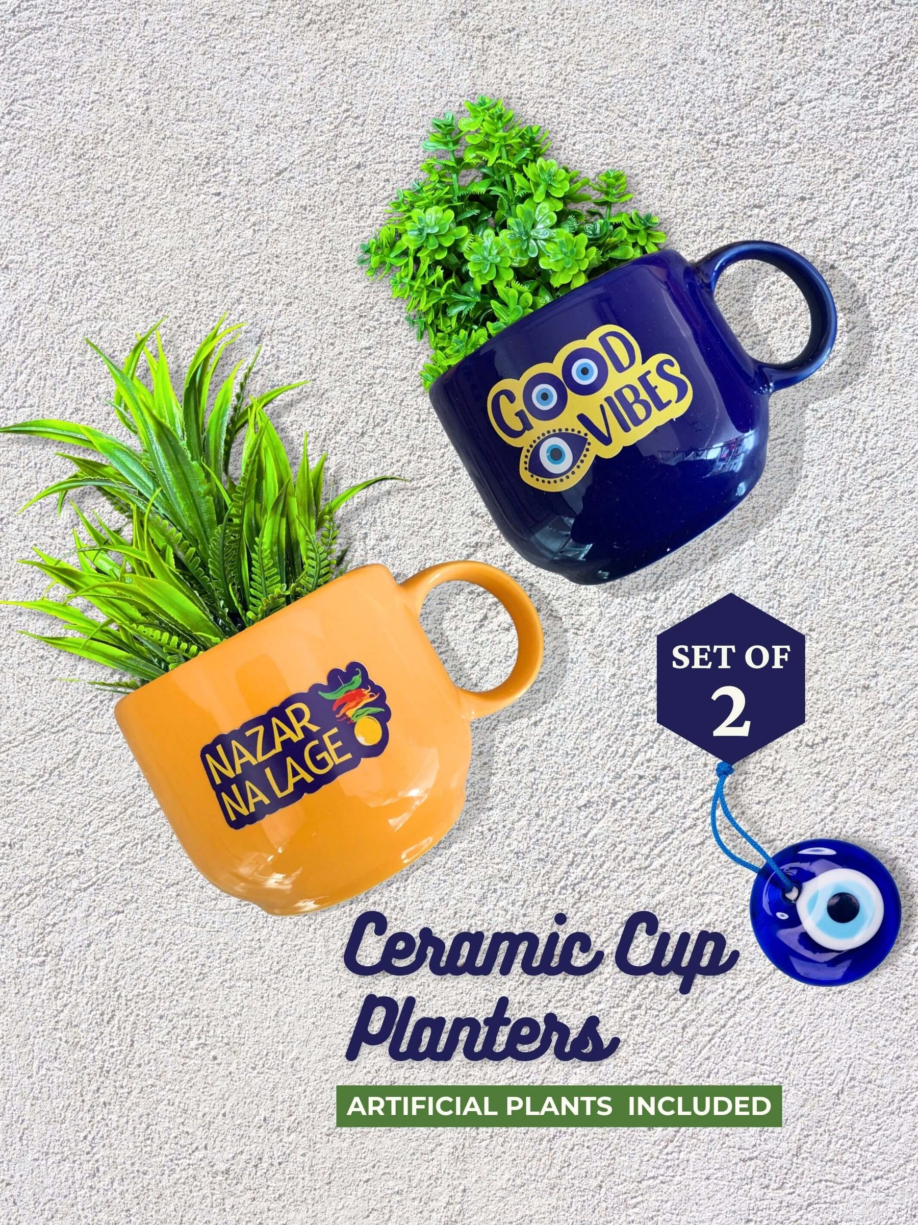 With Artificial Plants