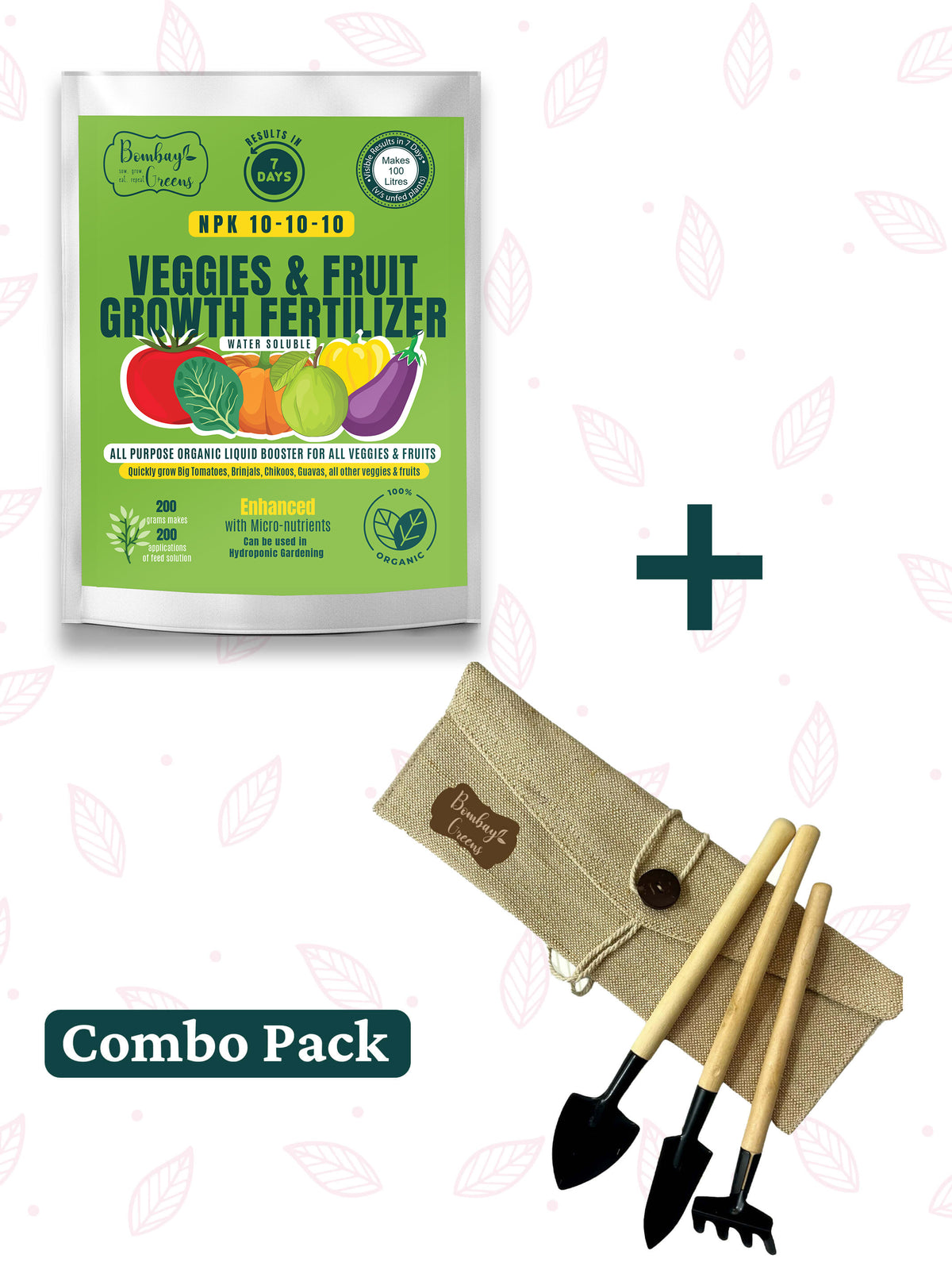 Liquid Organic Fertilizer for Vegetables & Fruits - NPK (10-10-10)