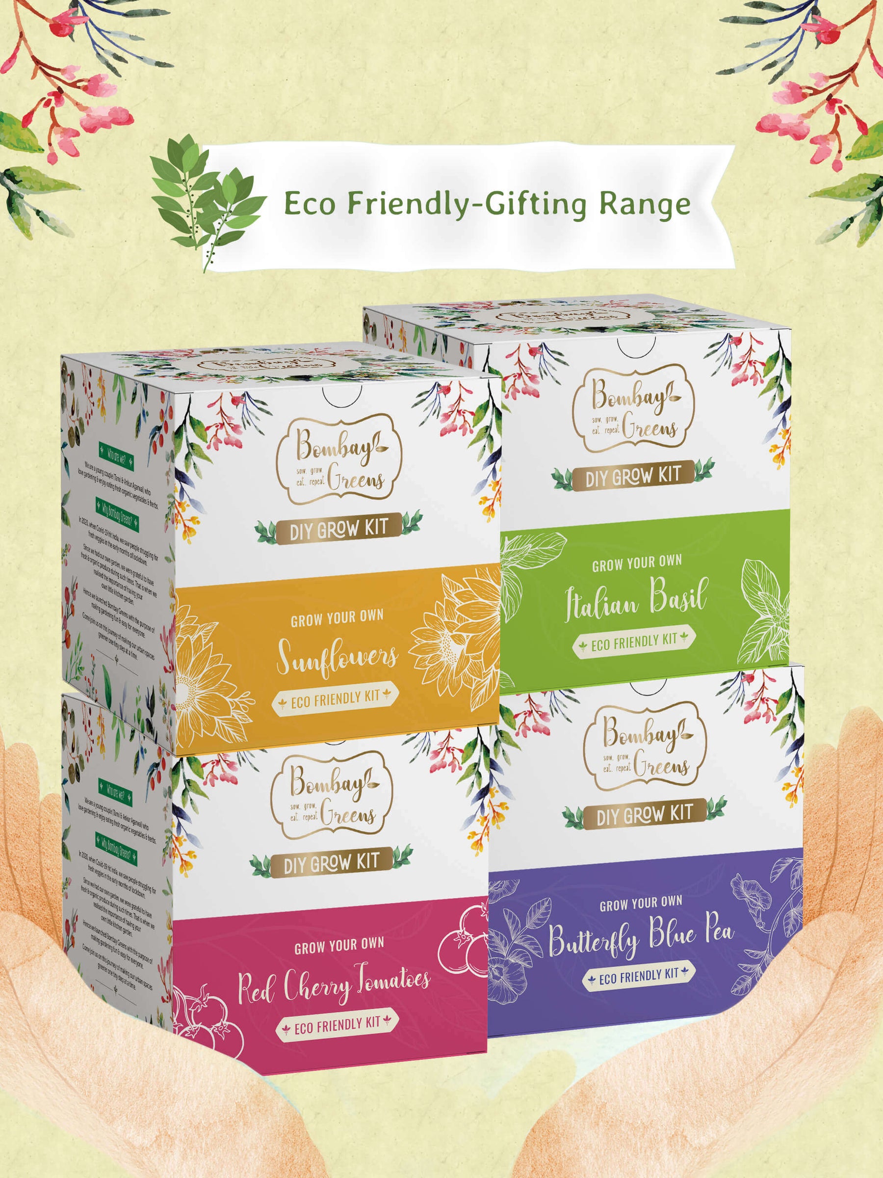 DIY Italian Basil Gardening Kit (Pack of 50) - Corporate Gifting