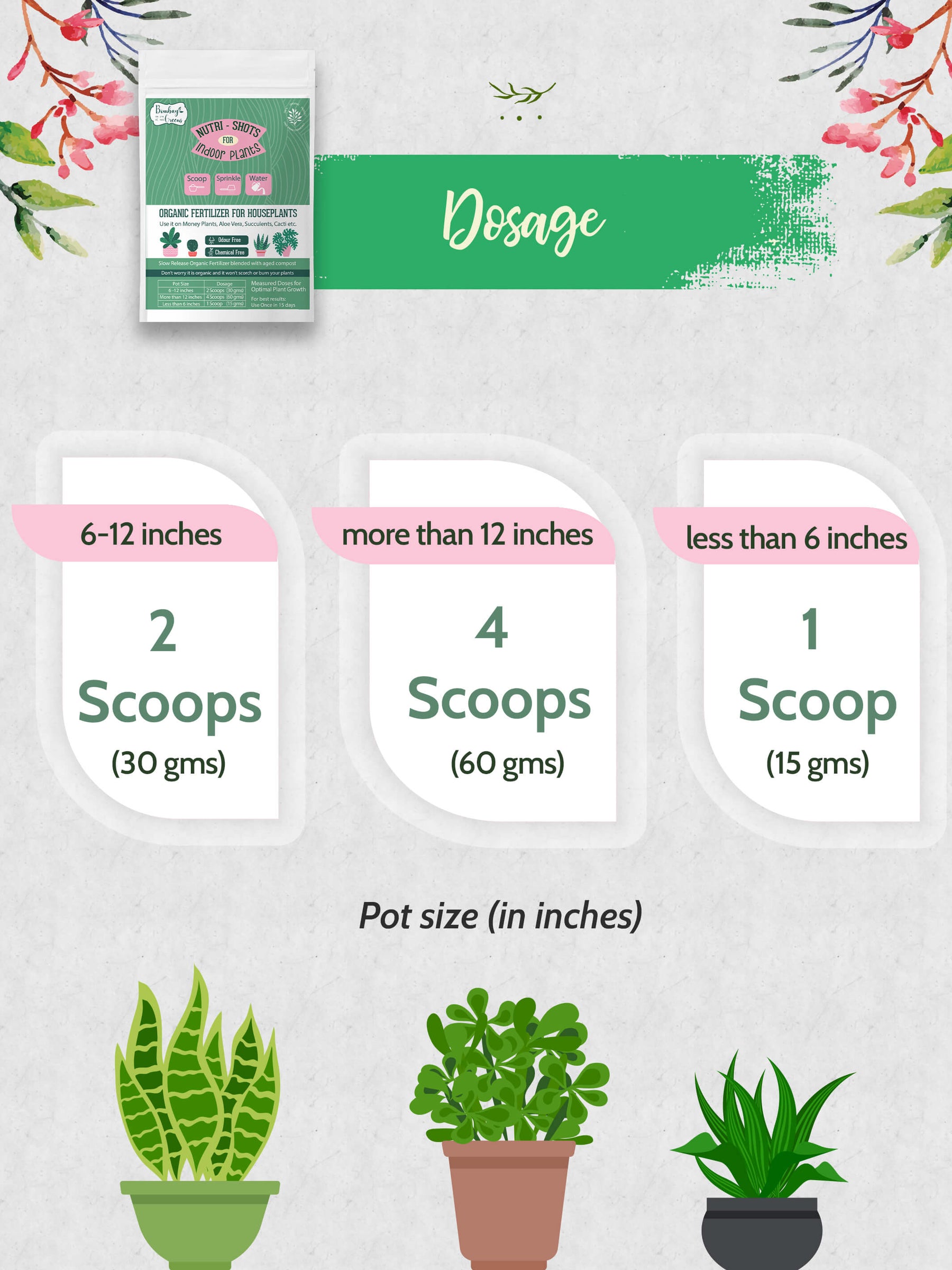 Flower Liquid Fertilizer + Indoor Plant Fertilizer-Combo