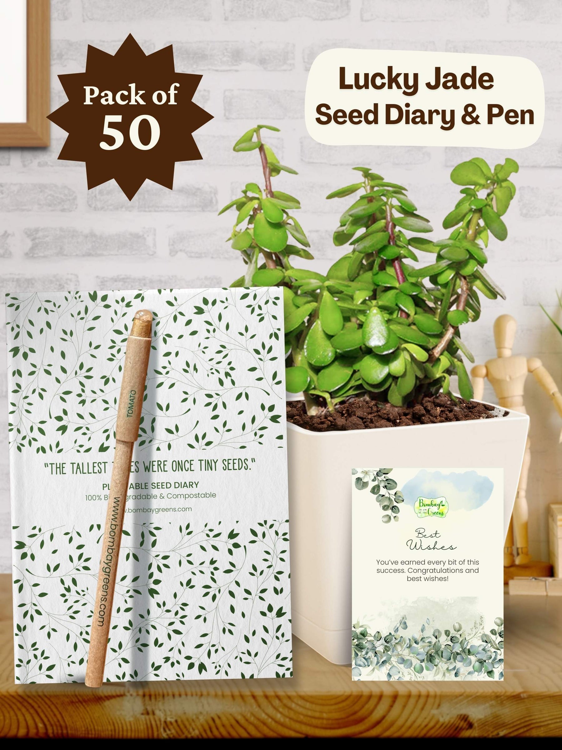 Jade-Diary-Pen - Corporate (Pack of 50)
