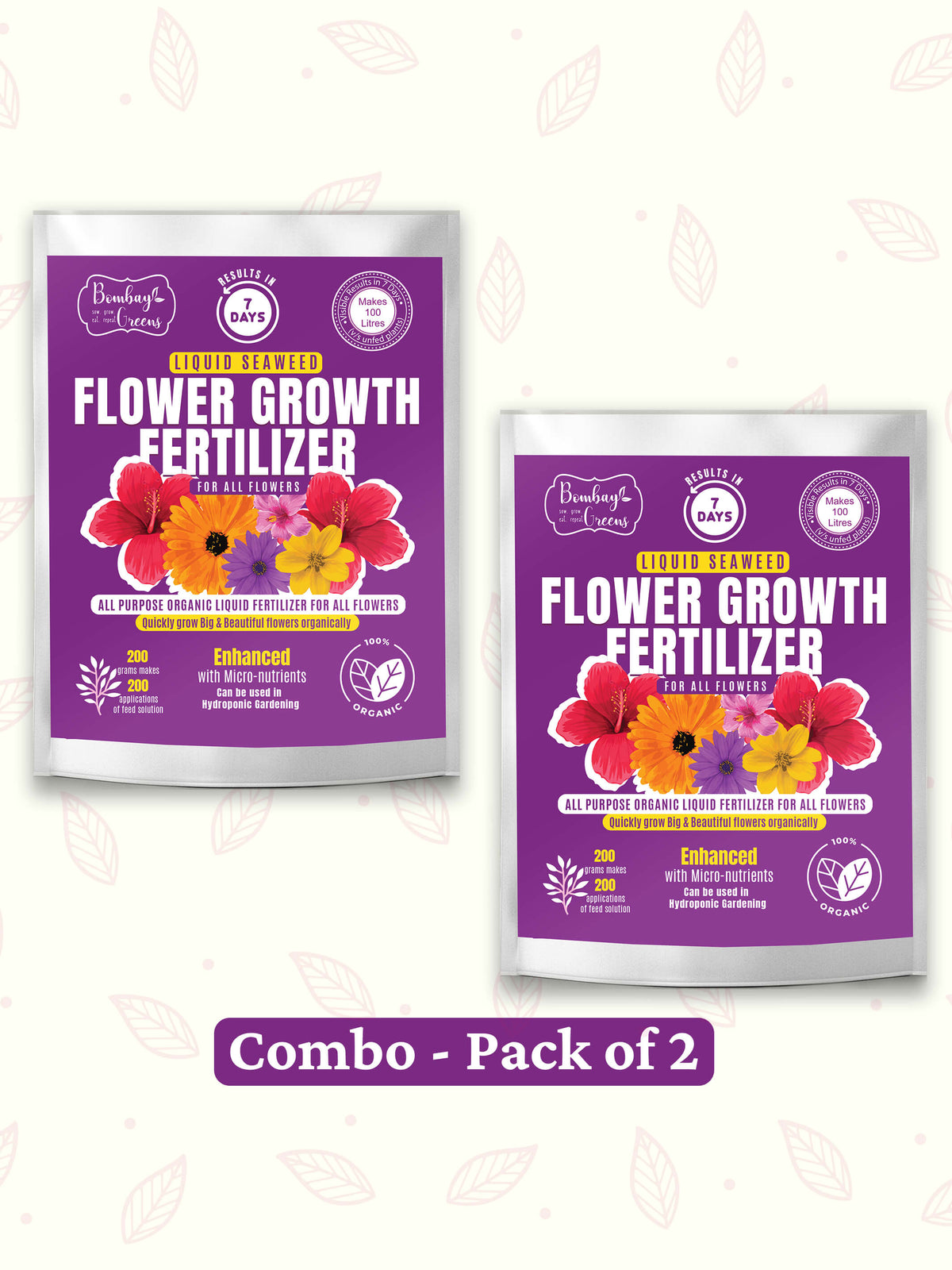 Liquid Organic Fertilizer for All Flowers