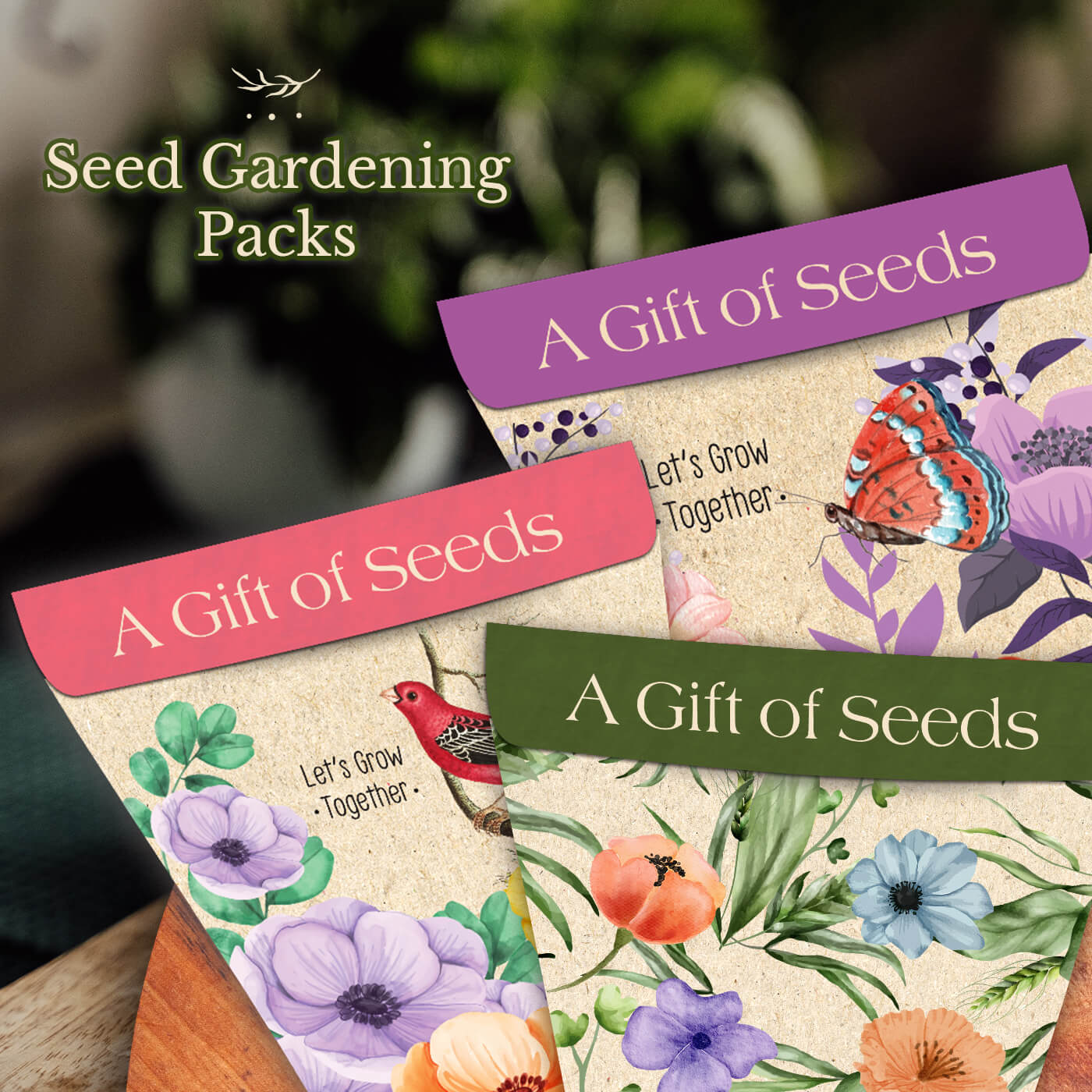 Gardening Seed Packets