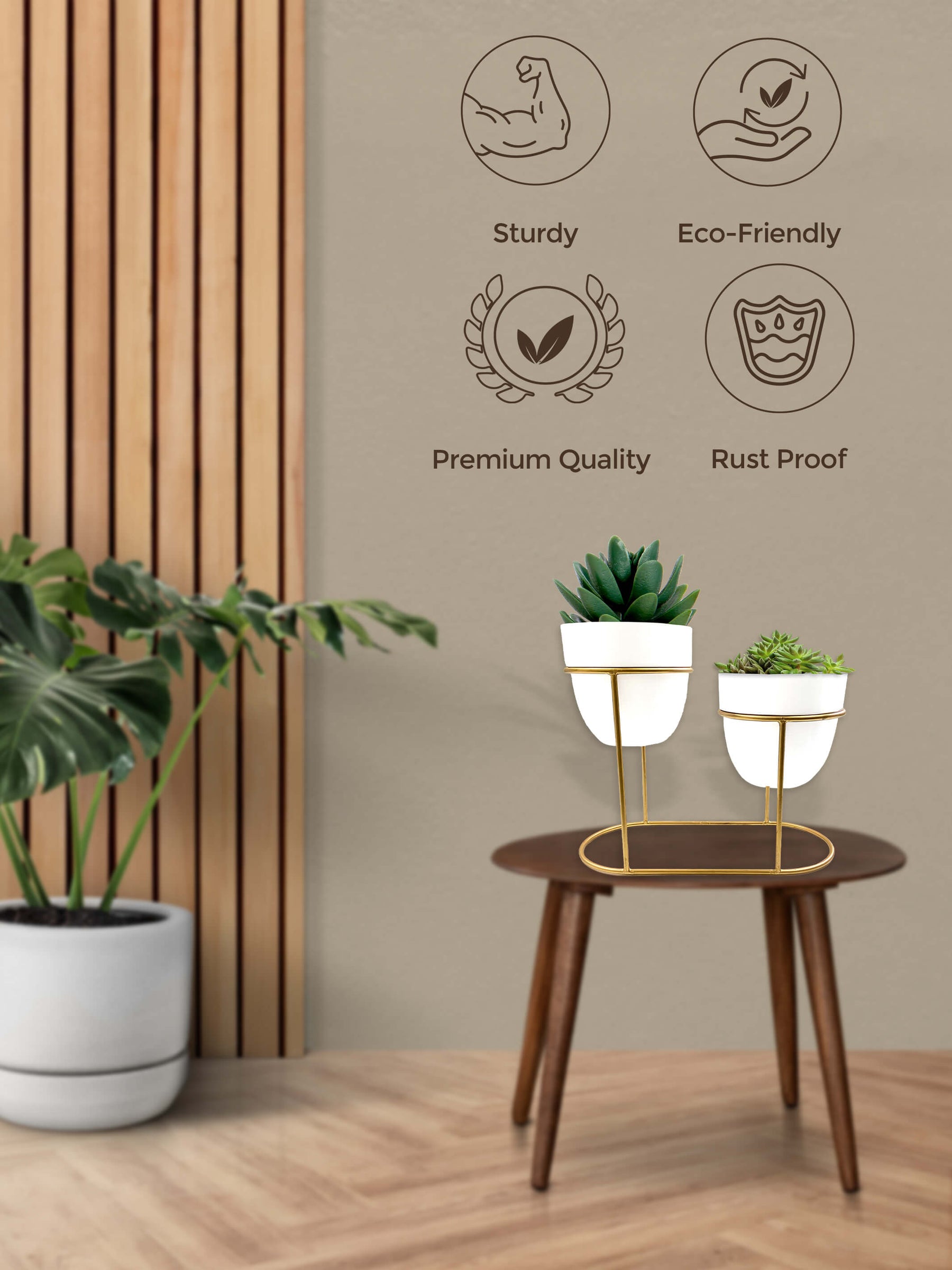 metal planter