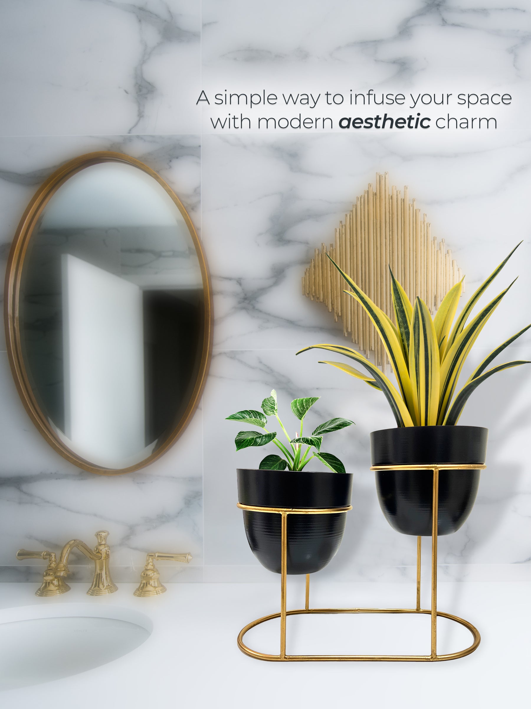 metal plant stand