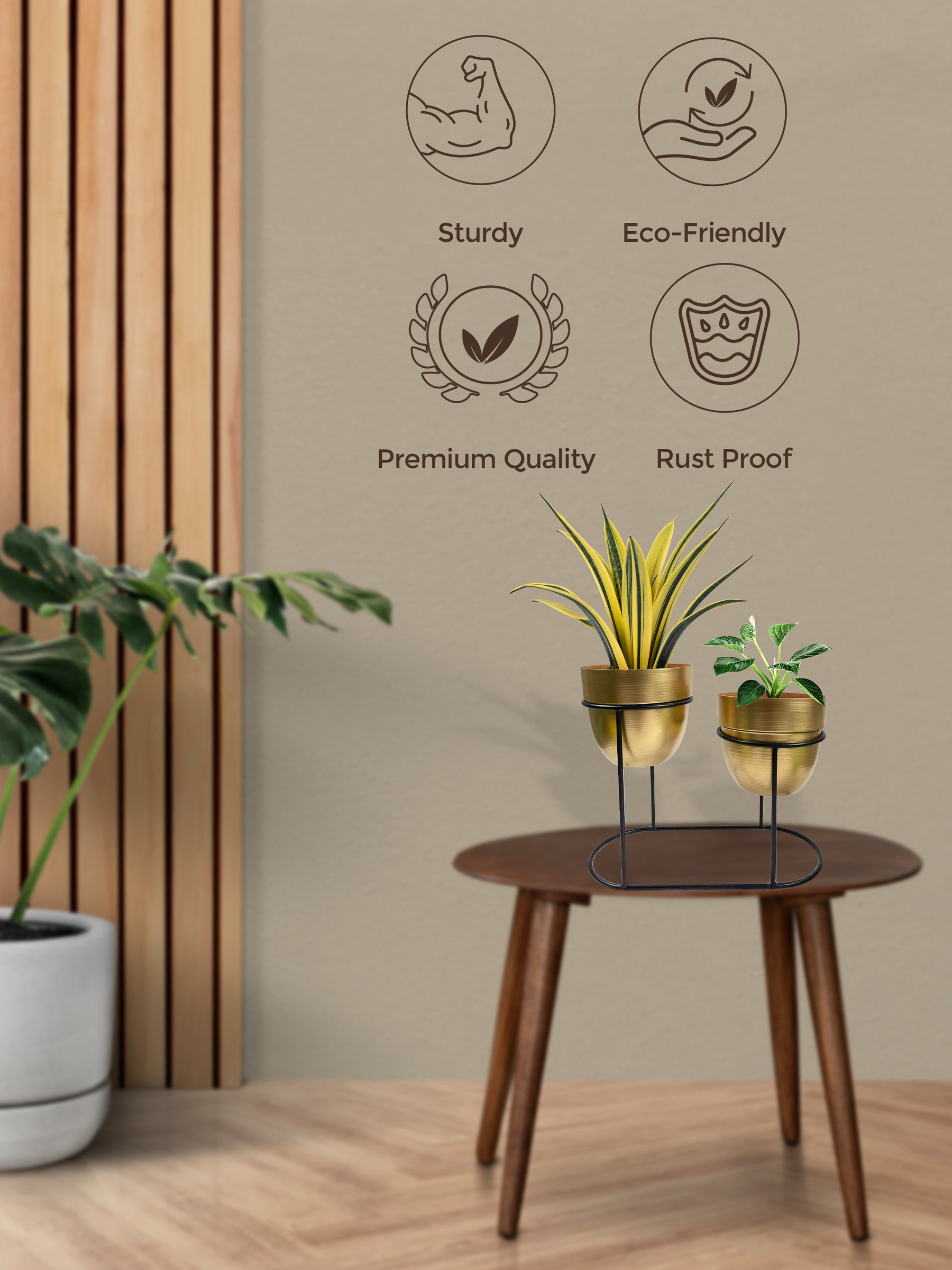 metal pot stand