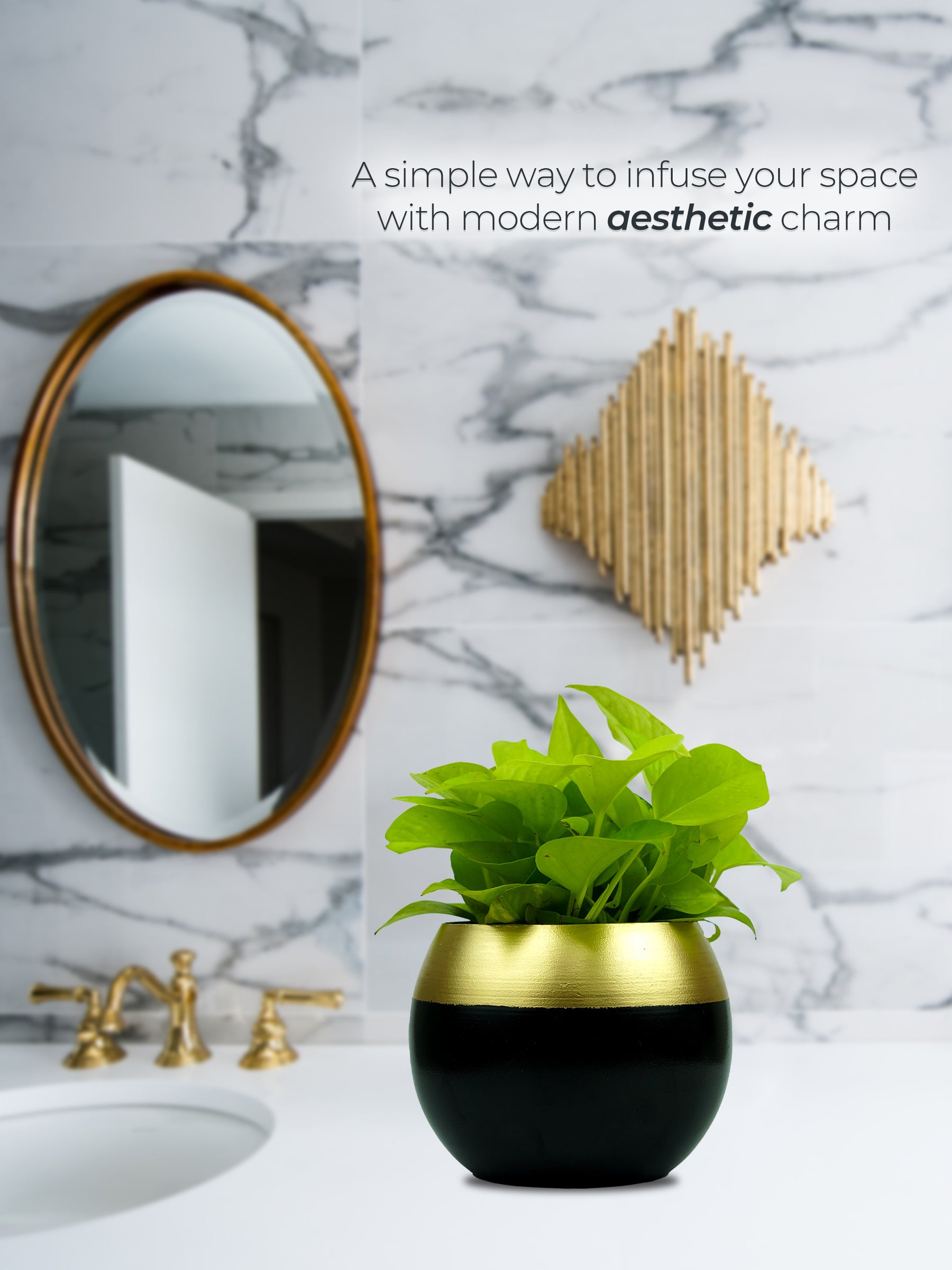 metal plant pots