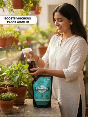 Organic Neem Oil + Liquid Seaweed Fertiliser Combo