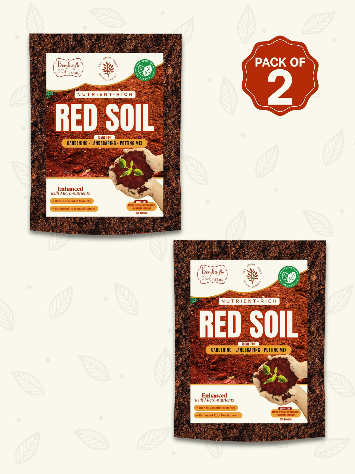 Red Soil for Plants | 100% Natural Organic Red Soil for Gardening