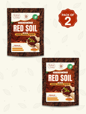 Red Soil for Plants | 100% Natural Organic Red Soil for Gardening