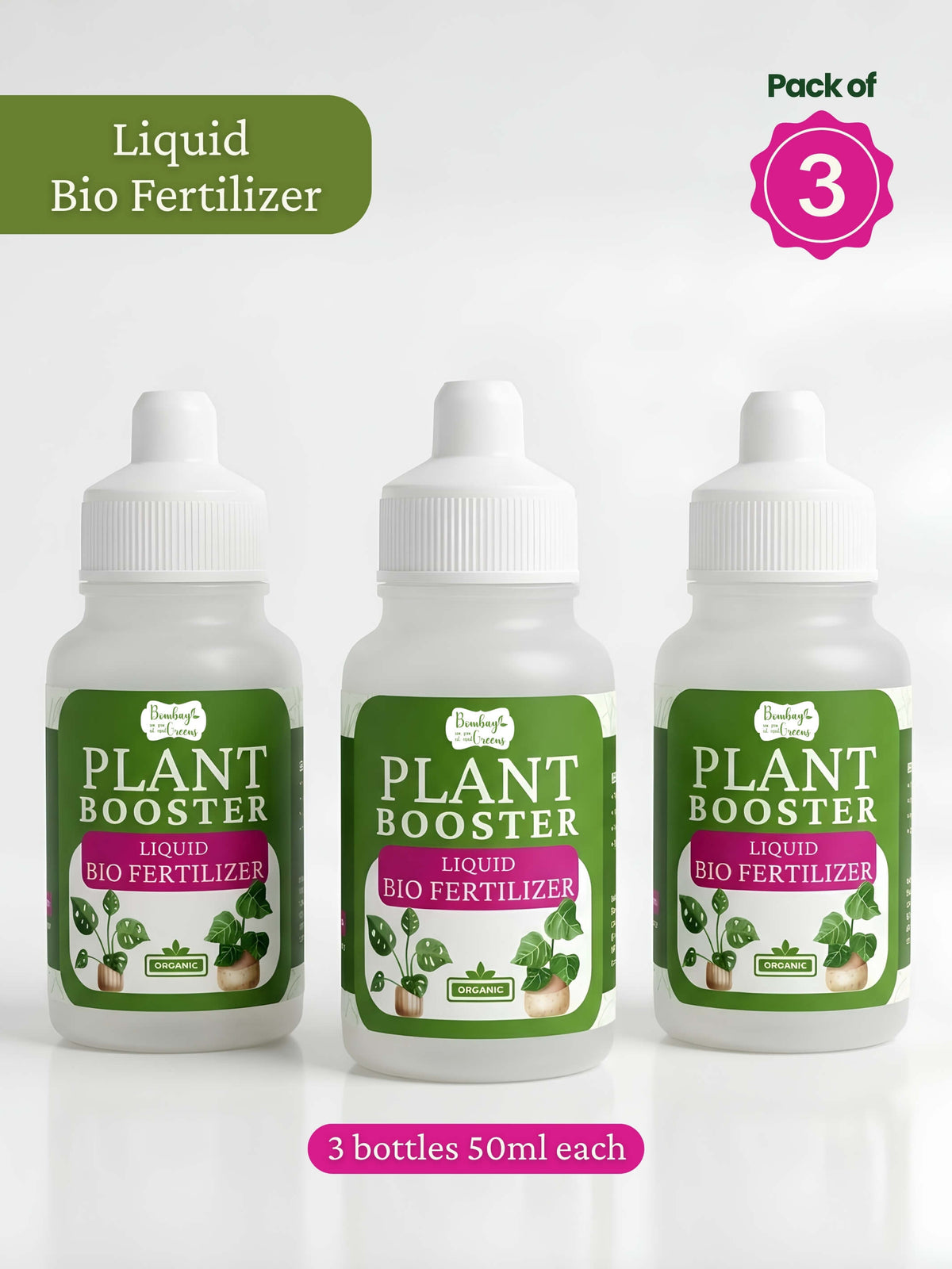 Organic Liquid Bio Fertilizer | Pack of 3