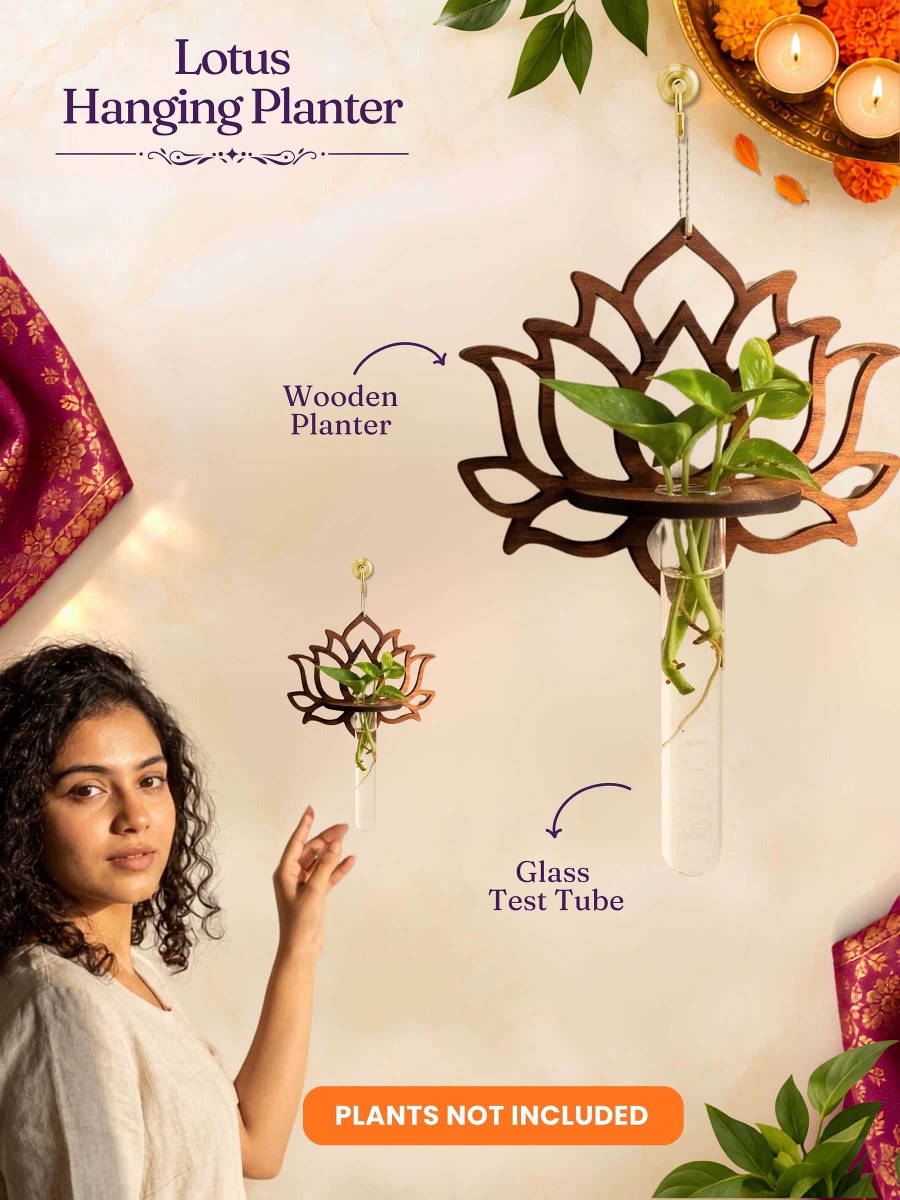 Lotus Decor Diwali Gift Set