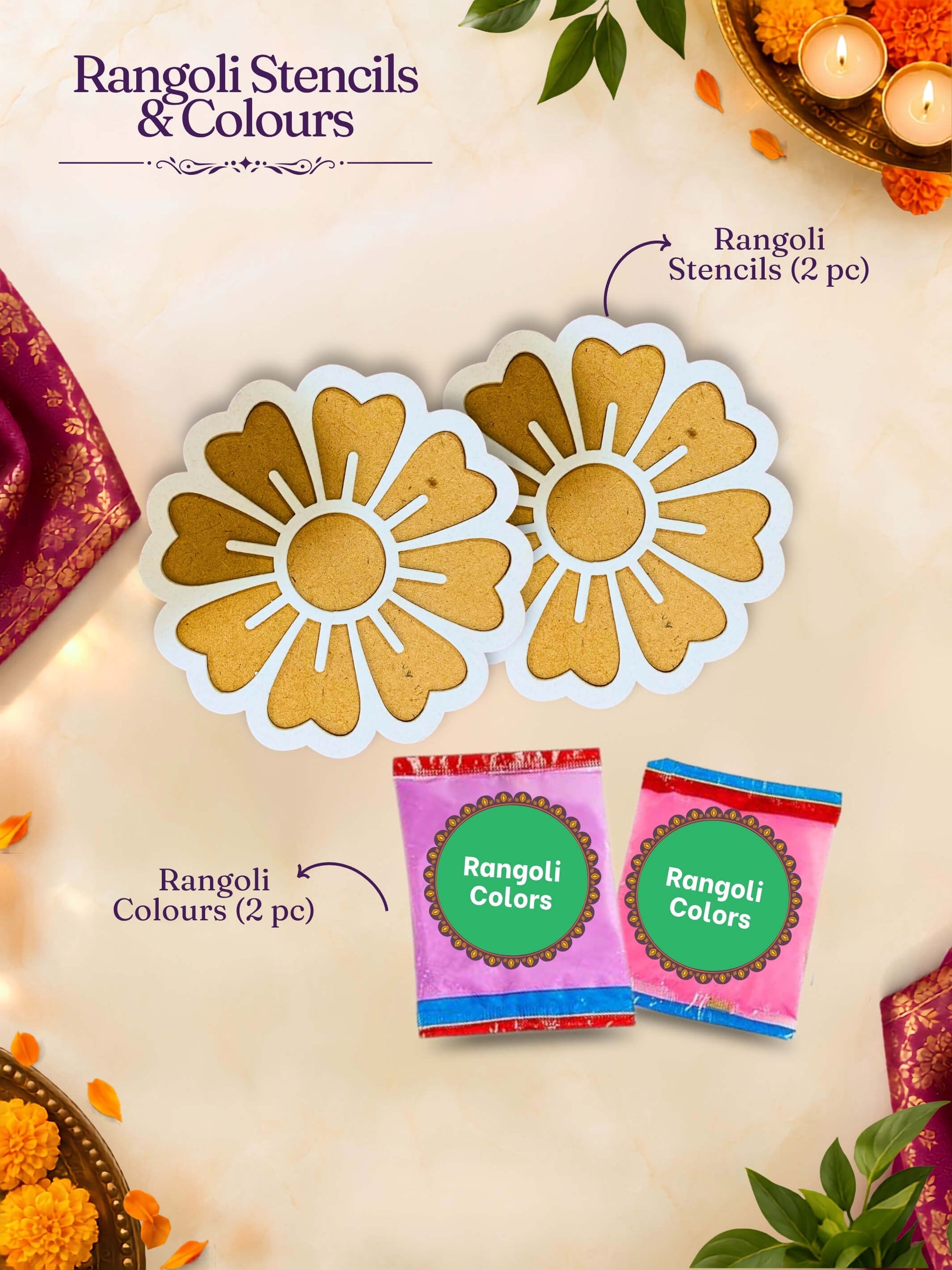Devotion & Rangoli Gift Set