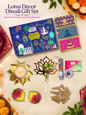 Lotus Decor Diwali Gift Set