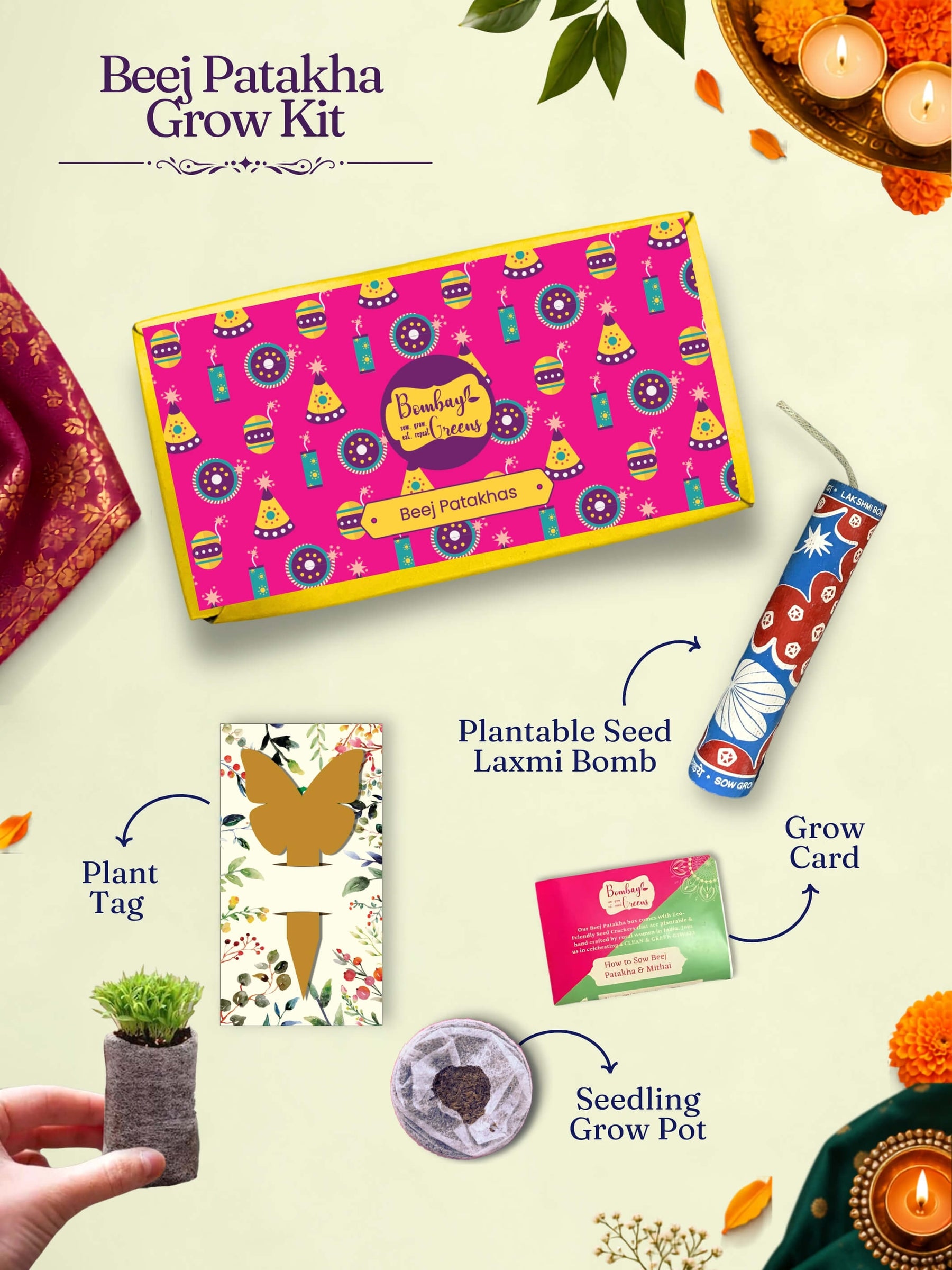 Festive Delights Diwali Hamper (Mega Puja Hamper)