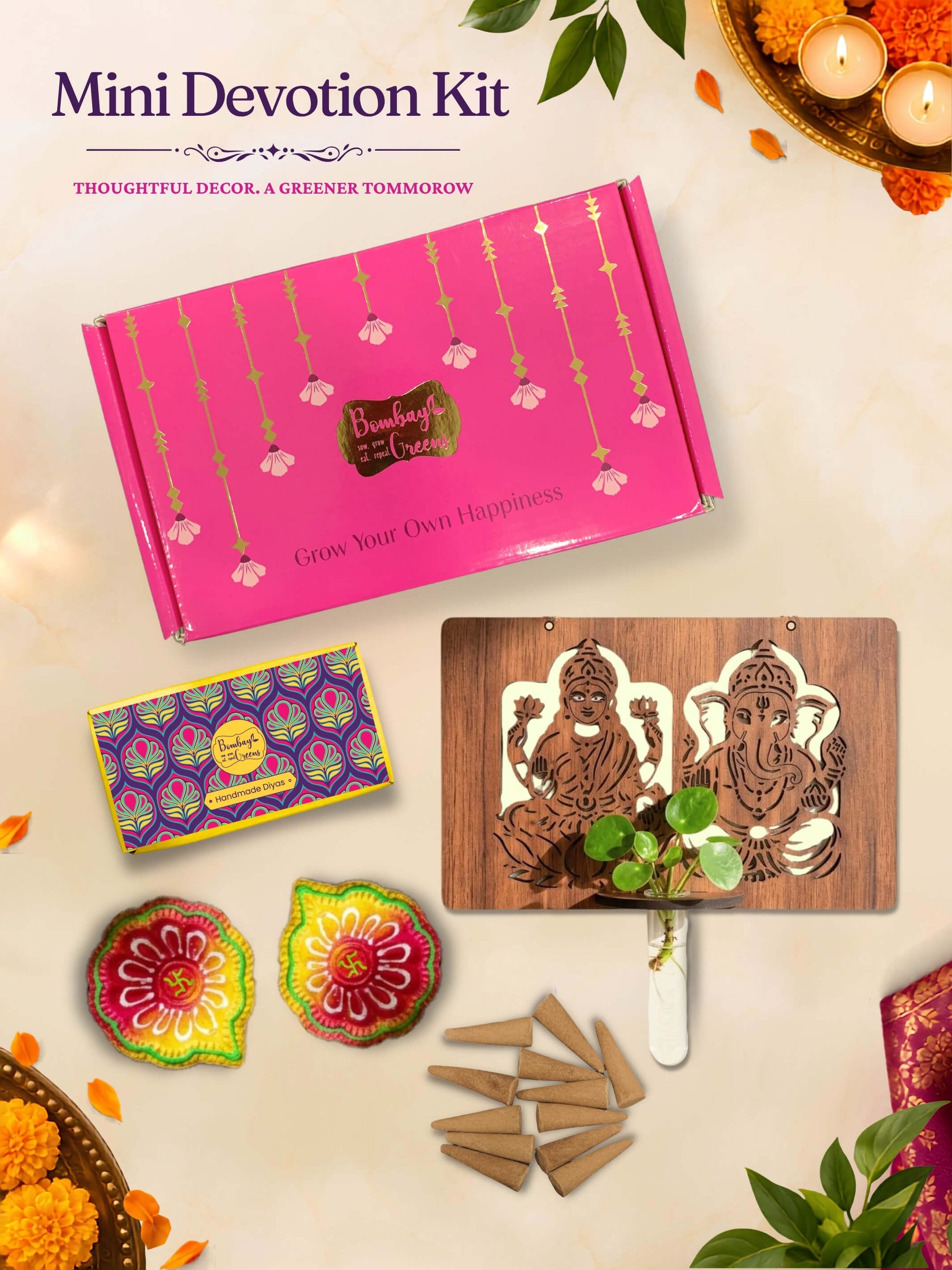 Mini Devotion Kit -  Unique Diwali Gifts