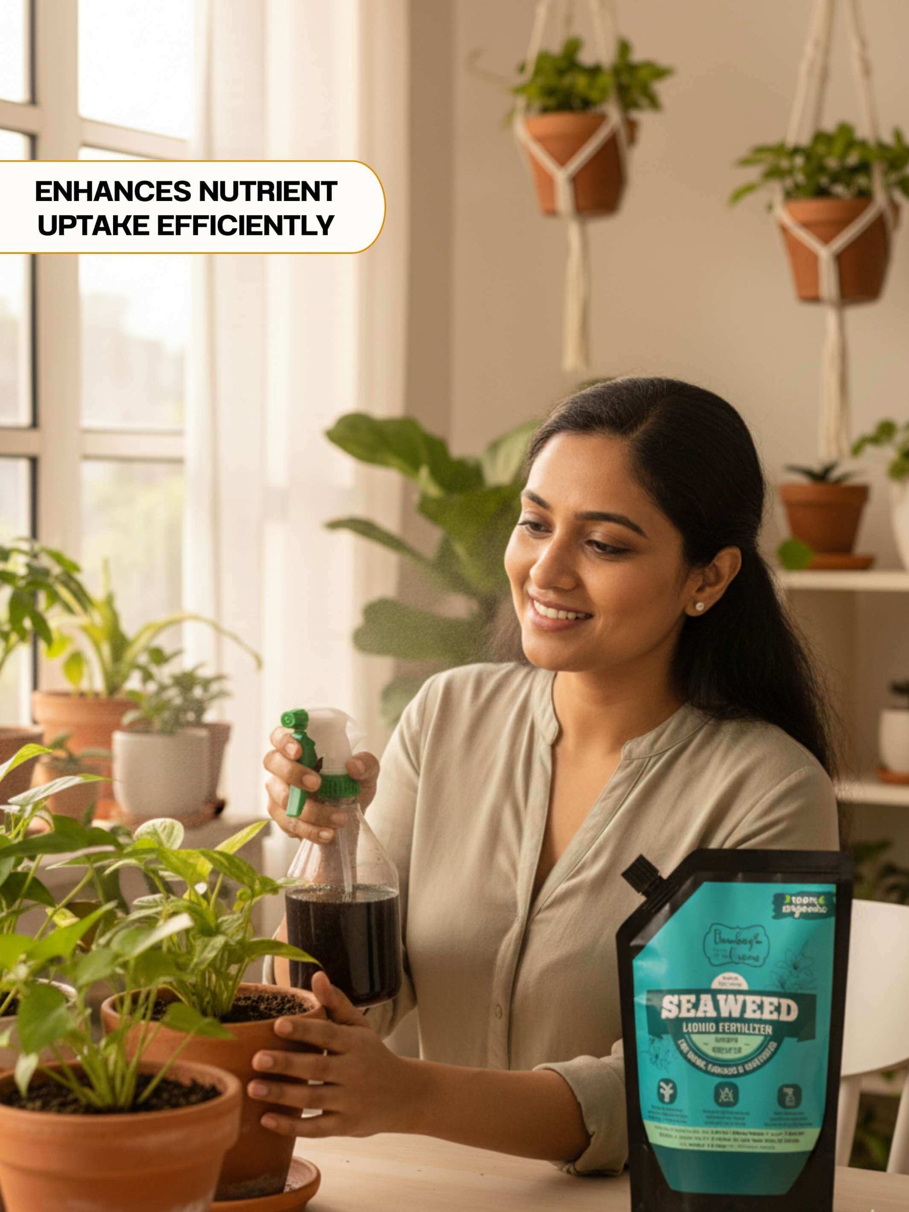 Organic Neem Oil + Liquid Seaweed Fertiliser Combo