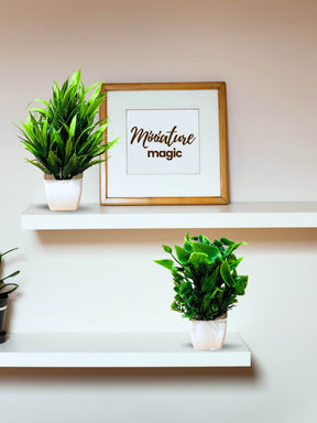 Artificial Plants for Desk (Set of 2)