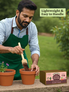 2 in 1 Soil less Potting Mix with Cocopeat & Fertilizer