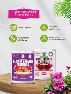 Liquid Organic Fertilizer Combo - All Flowers & Roses