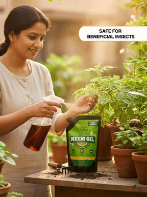 Neem Oil For Plant, 100% Herbal Pesticide - 250 ML