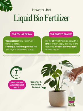Organic Liquid Bio Fertilizer | Pack of 3