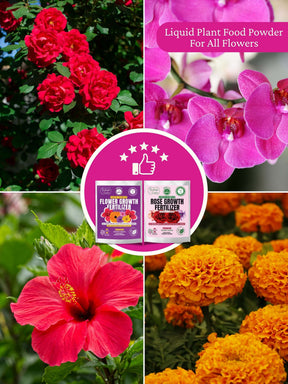 Liquid Organic Fertilizer Combo - All Flowers & Roses