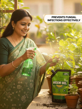 Neem Oil For Plant, 100% Herbal Pesticide - 250 ML