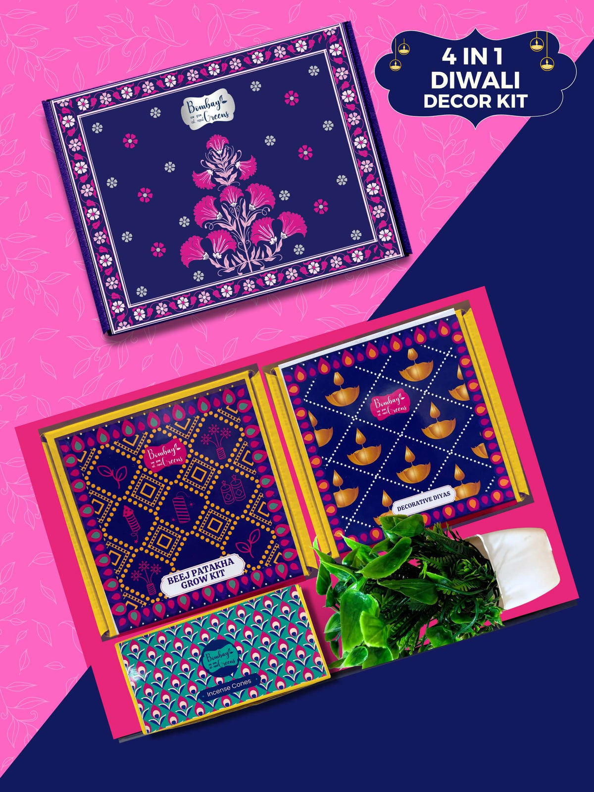 4 in 1 Diwali Decor Kit