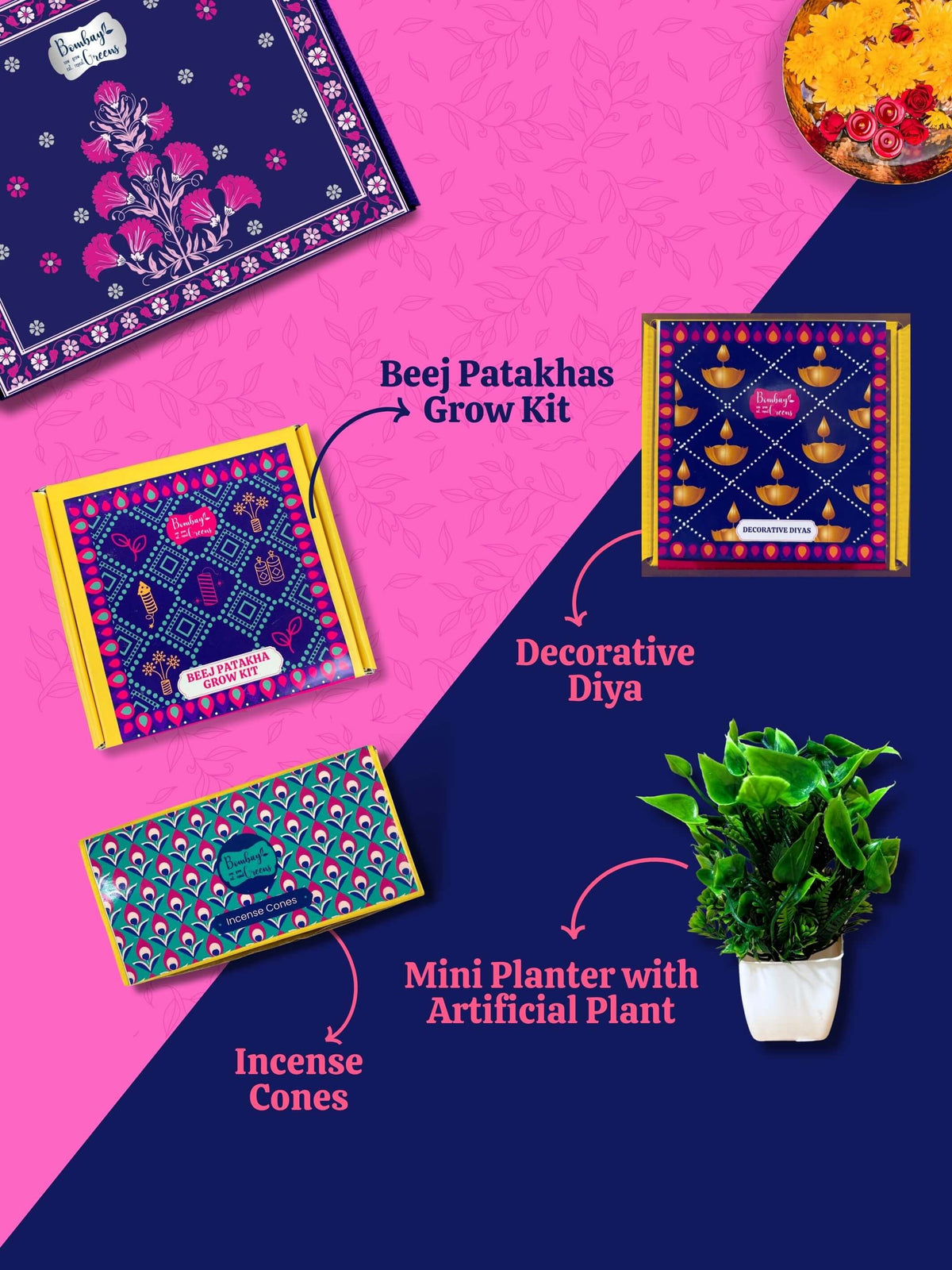 4 in 1 Diwali Decor Kit