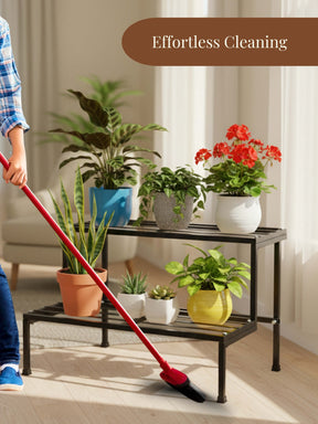 metal plant stand, metal planters