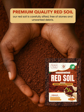 Red Soil for Plants | 100% Natural Organic Red Soil for Gardening
