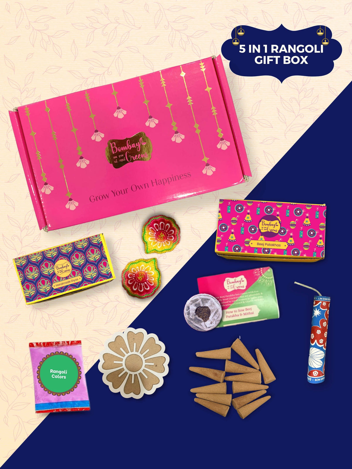 5 in 1 Rangoli Gift Box