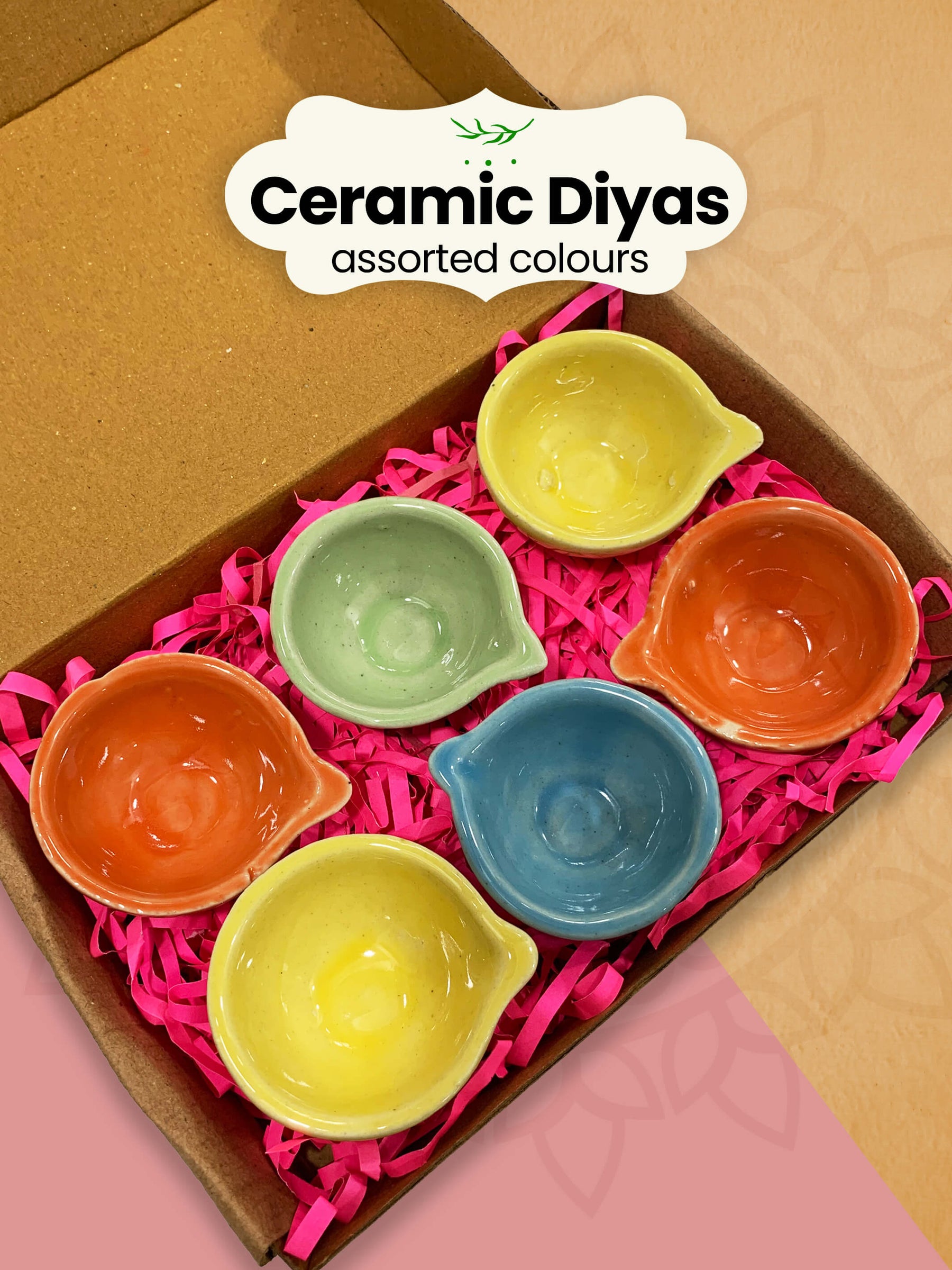 Ceramic Diya Diwali Gift