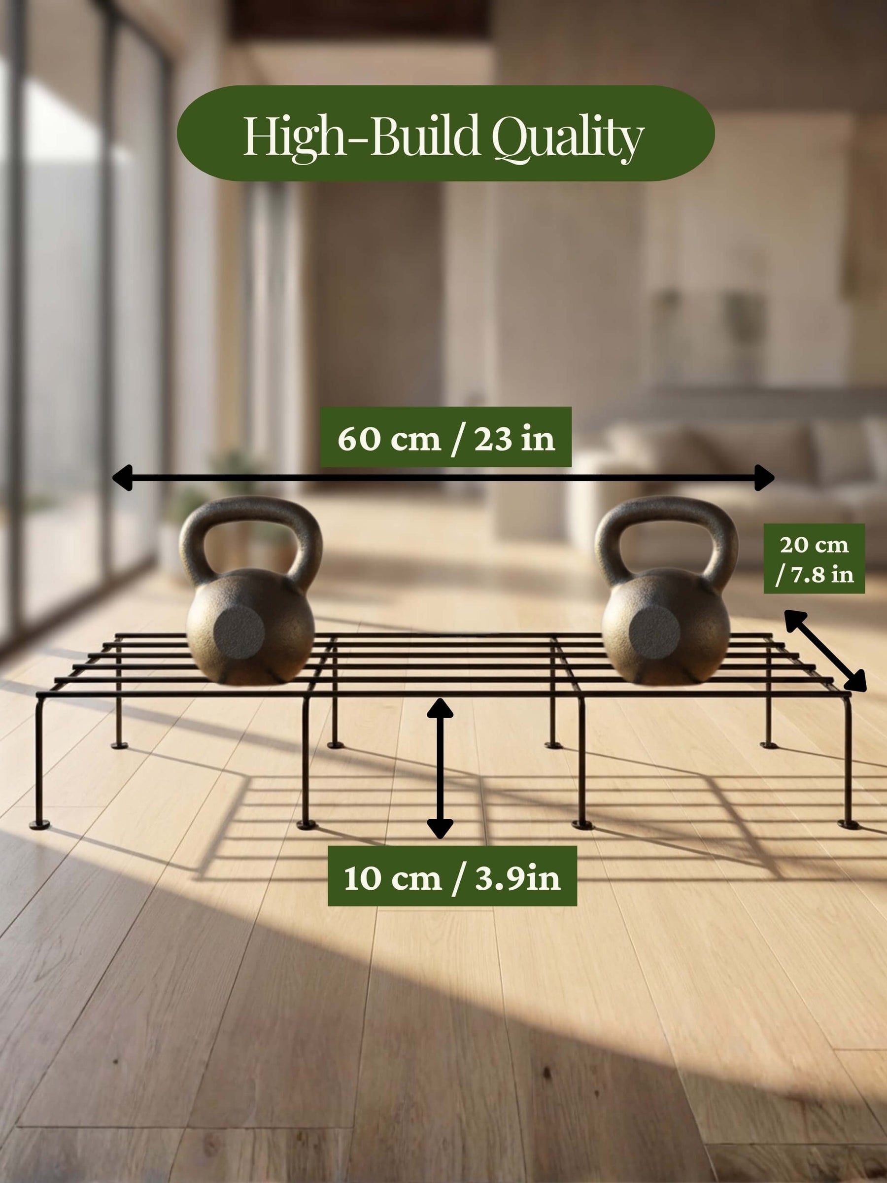 Garden Metal Plant Stand (Set of 4)