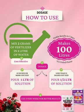 Liquid Organic Fertilizer Combo - All Flowers & Roses