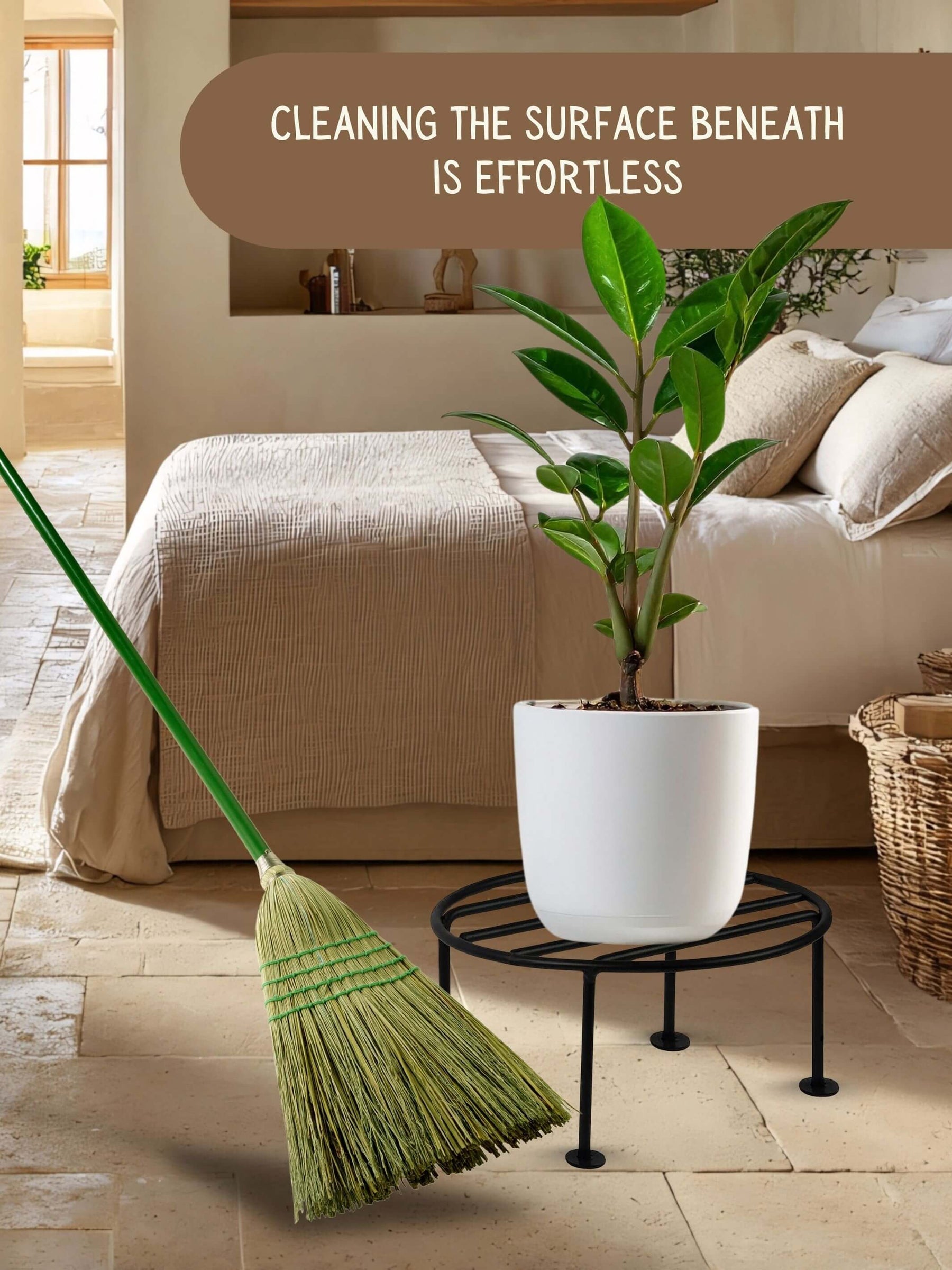 metal plant stand, metal planters