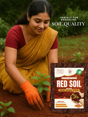 Red Soil for Plants | 100% Natural Organic Red Soil for Gardening