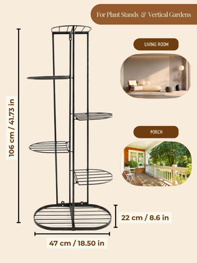 metal plant stand, metal planters