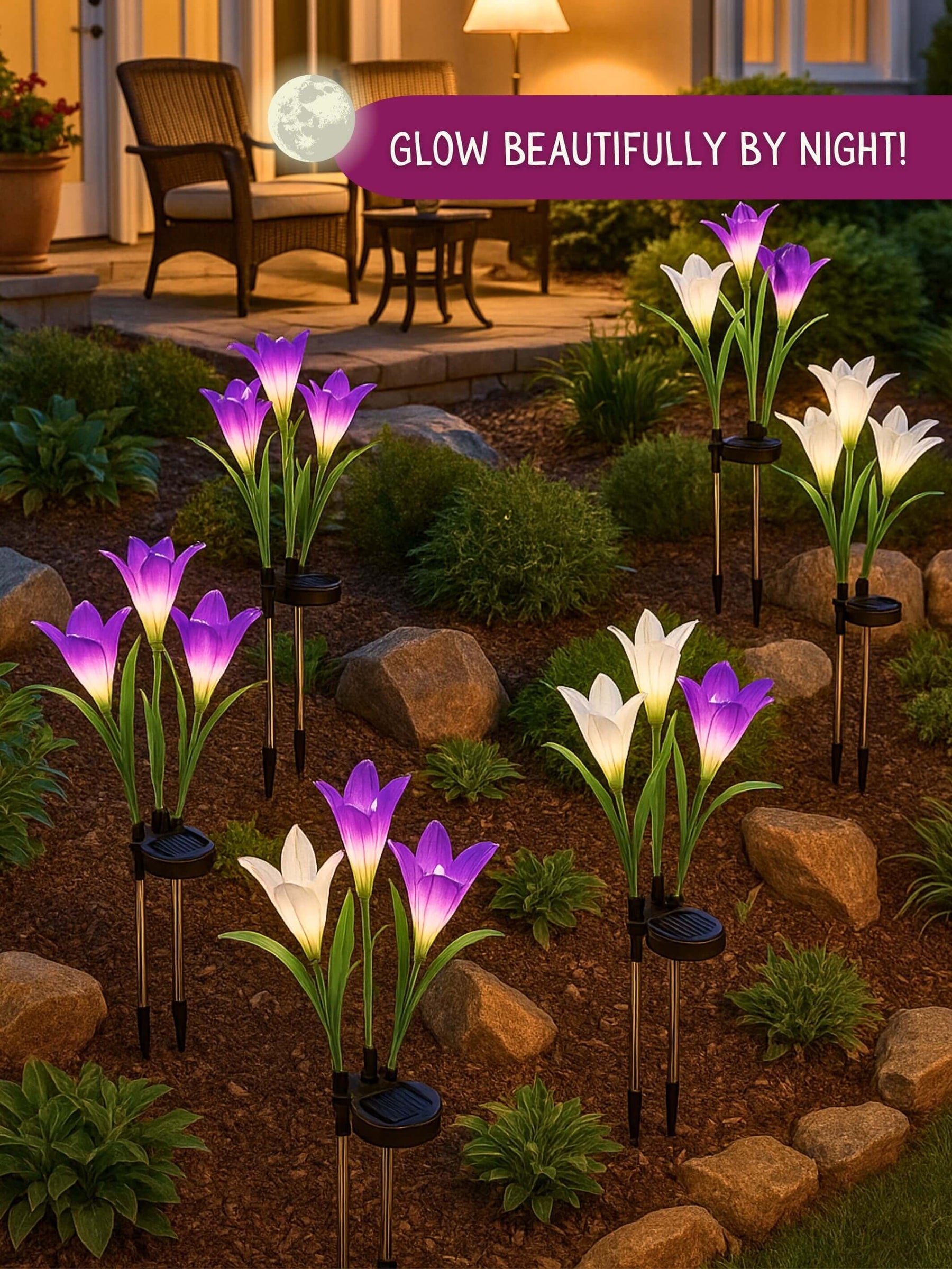 Solar LED Garden Lights | Pack of 2