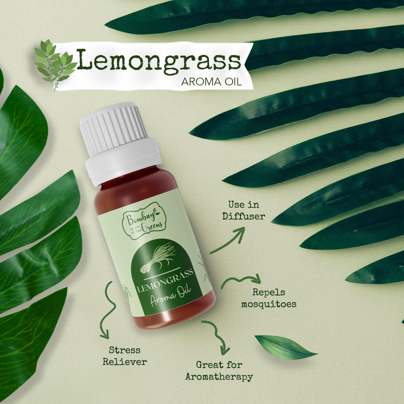 Lemon Grass Aroma Oil