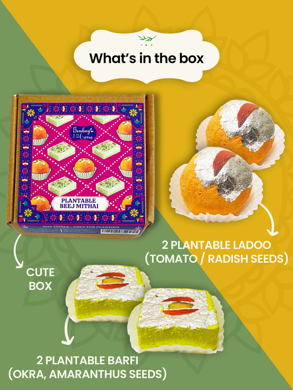 Wedding Gift - Plantable Mithai Gift Hamper