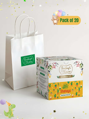 DIY Sunflower Gardening Kit (Pack of 20) - Customised Gifting