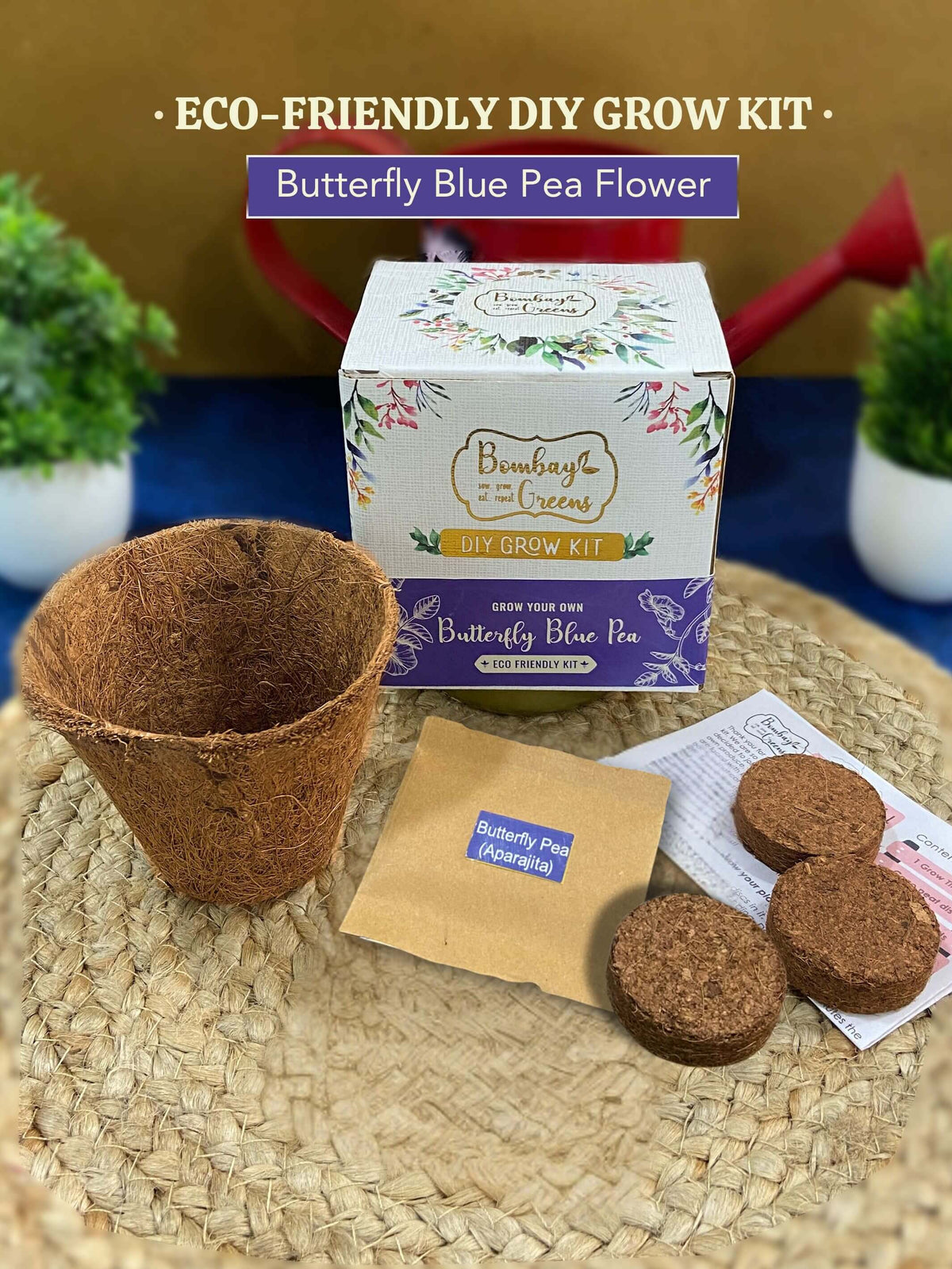 Eco-Friendly Grow Kit - Butterfly Pea Flower
