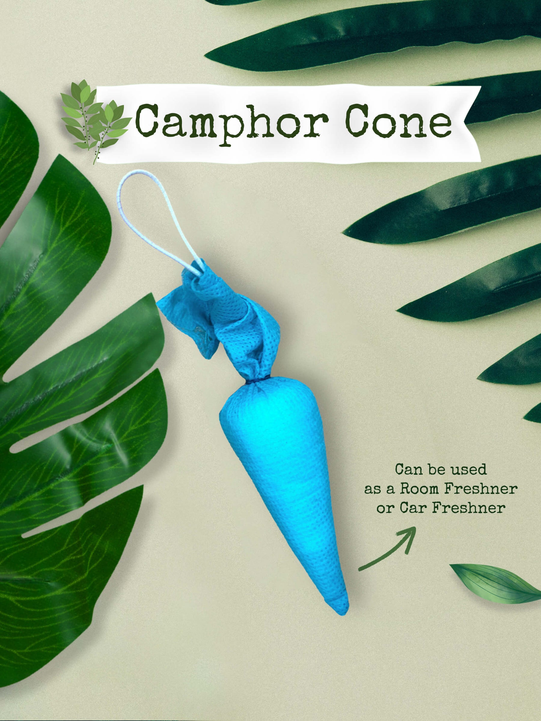 Gardening Gifts for Her - Self Care Kit -  Camphor Cone & Pooja Oil