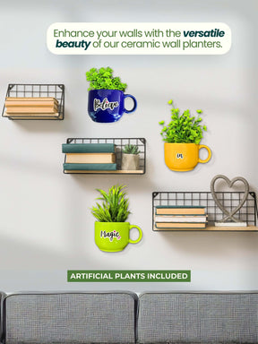 With Artificial Plants