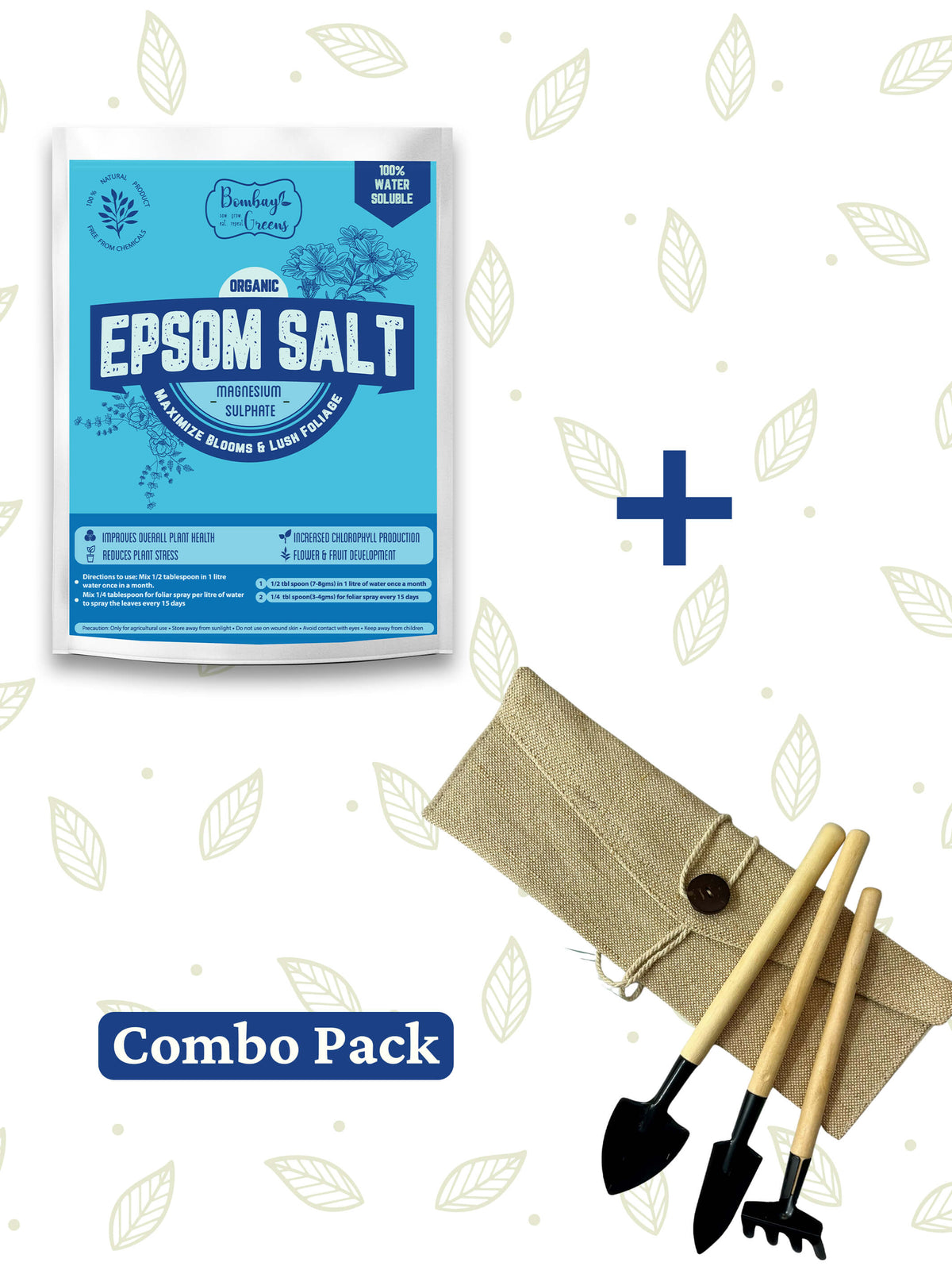 Epsom Salt - Magnesium Sulphate for Better Plant Growth - 400gms